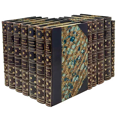 J.M. Barrie Finely Bound First Edition Set ~ 10 Titles In 12 Volumes. • $1200