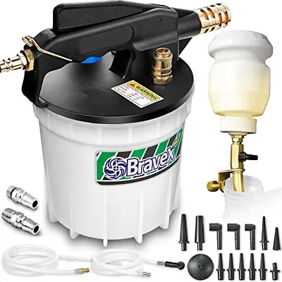 2L Brake Bleeding Clutch Fluid Bleeder Pneumatic Vacuum Pump Tester Tool Kit • $57.77