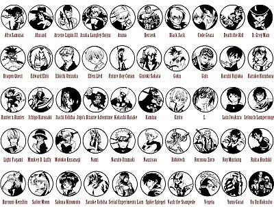 Anime Vinyl Decal Stickers Car Window  Art アニメ Manga Japanese Computer Animation • $6.29