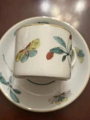 Mottahedeh Famille Verte Green Cup Cup Saucer • $19.99