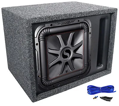 KICKER 45L7R122 12  1200w L7R Solo-Baric Car Subwoofer+MTX Sub Enclosure L7R122 • $262.90