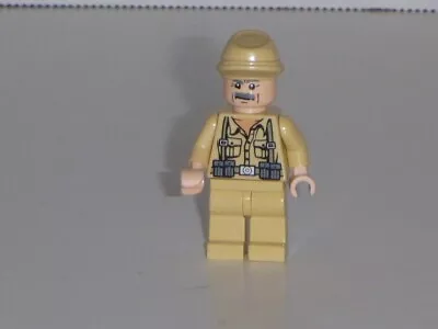  Lego Indiana Jones German Soldier MINIFIGURE With Moustache New 7622 • $18.81