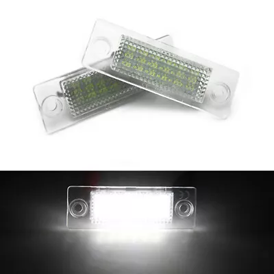 $13.80 • Buy For Volkswagen VW Golf MK5 Passat Jetta Touran White LED License Plate Light 