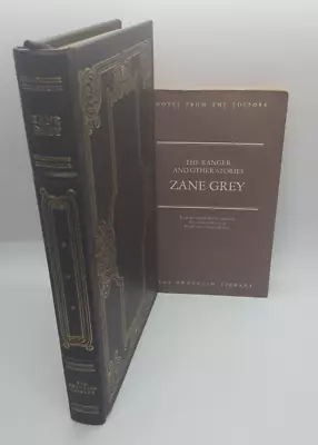 THE RANGER & OTHER STORIES Zane Grey 1979 Franklin Library - Limited Ed. Leather • $25