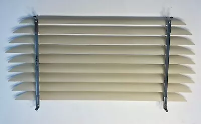 VW Volkswagen Beetle Bug Rear Window Venetian Blinds Fixed Slats Ivory 1965-1971 • $130