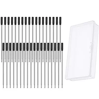 Eersida 36 Pieces Cross Pen Refills Metal Ballpoint Pen Refills 1.0 Mm Ink Pe... • $12.25