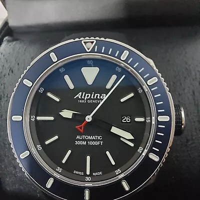 $679 • Buy Alpina Men's Black Watch - AL-525LBN4V6
