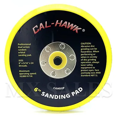 (Qty-2) 6  DA PSA Sanding Backup HOOK AND LOOP Backing Pad Sanders  • $12.94