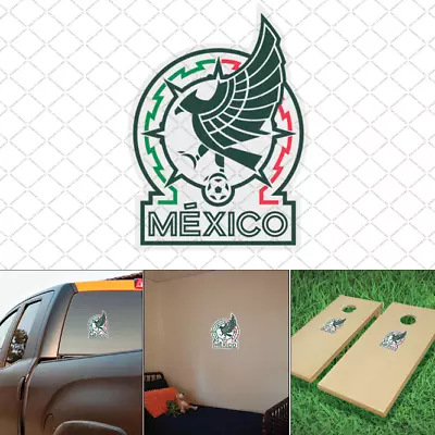 Mexico Soccer Sticker Decal Futbol National Team Selección Mexican Bumper Truck • $3