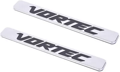2pcs Vortec Emblems Badges For 2500hd GMC Sierra Silverado (Chrome) • $14.99