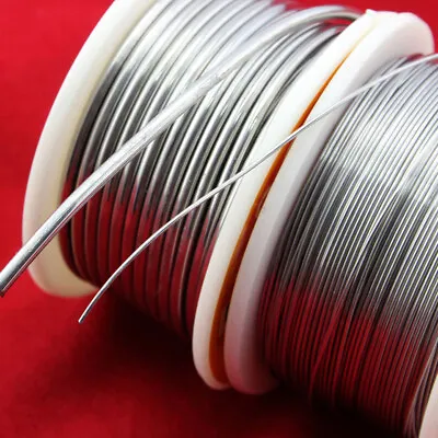 £7.06 • Buy 60/40 63/37 Tin Lead Solder Iron Wire Roll Rosin Core Soldering 2% Flux