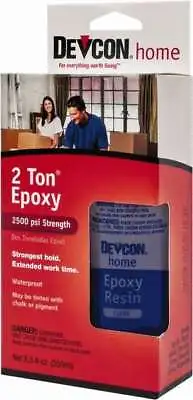 Devcon 33345 Two-Part Adhesive Epoxy: 4.5 Oz Bottle 30 Min Working Time • $47.68