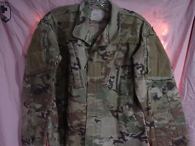 US Military Issue Multicam OCP Camo Army Combat Coat Jacket Small Short 3 • $16.75