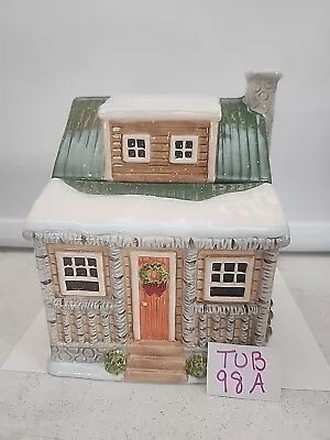 Certified International Winter Forest Lodge Cookie Jar By Susan Winget • $30