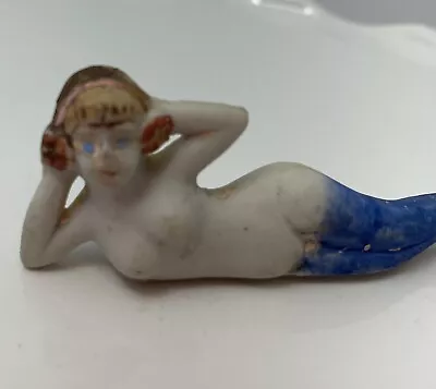 Vintage Bisque Made In Japan Mermaid Figurine • £26.60