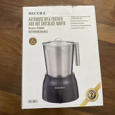 Secura Detachable Milk Frother 17oz Electric Milk Steamer Stainless Steel  • $24.95