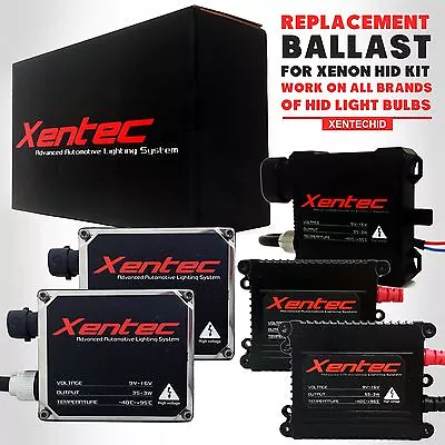 Two Xentec Xenon Lights HID Conversion Kit 's Replacement Ballasts 35W 55W • $35.19