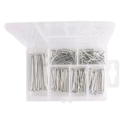 190 X Galvanised Wire Nails Panel Pins Upholstery Furniture Tacks Assorted Sizes • £3.49