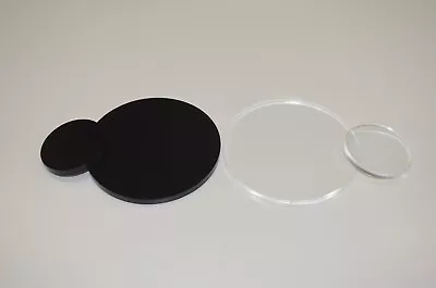 Laser Cut Cast Acrylic Circle Disc Shape Craft Supply • $3