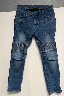 Motorcycle Jeans  Denim Trousers Drop Resistance Protective Gear  - NEW • $59.99