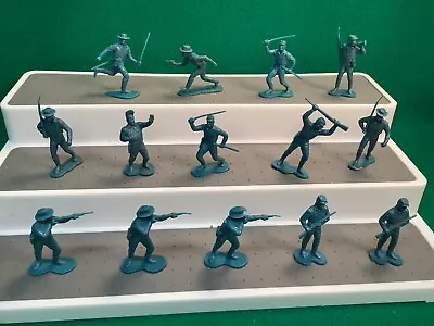 Vintage Marx Fort Apache 7th Cavalry Plastic Toy Soldiers 54mm Playset Figures • $34