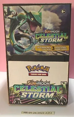 $16.99 • Buy Pokemon Celestial Storm Sun & Moon Booster 3 Card Retail Display BOX ONLY EMPTY