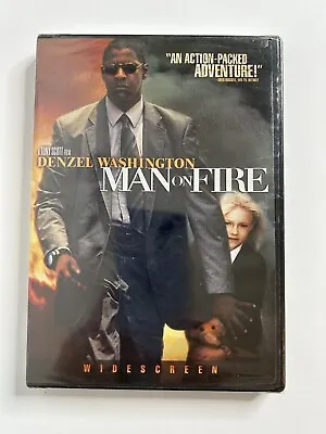 Man On Fire New Sealed DVD 2004 Denzel Washington Christopher Walken • $3.99