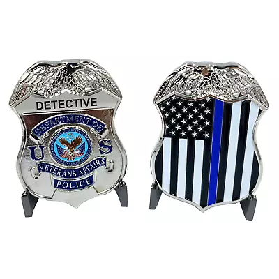 $19.99 • Buy EL2-017 DETECTIVE VA Veterans Affairs Administration Challenge Coin Police Thin