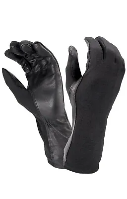 NOMEX FLIGHT FLYERS GLOVES PILOT FIRE RESISTANT Black Green Tan-All Sizes • $13.49