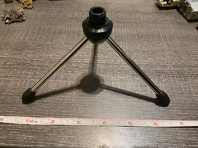  Tripod Desktop Microphone Stand W/ Clip For Meetings Lectures Podcasts E8D5 • $12