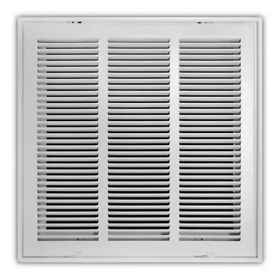 Return Air Filter Grille Vent Ventilation 16 In. X 16 In. White Duct HVAC Home • $46.79