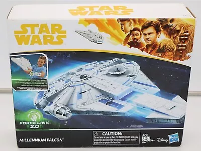Hasbro Star Wars SOLO Force Link 2.0 Millennium Falcon With Escape Craft NEW • $22.95