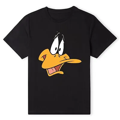 Official Looney Tunes Daffy Duck Face Unisex T-Shirt • £17.99