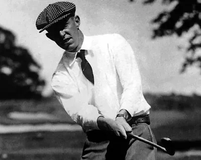 $4.99 • Buy US Amateur Golfer FRANCIS OUIMET Glossy 8x10 Photo Golf Swing Print Poster