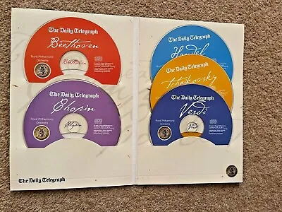 £2.99 • Buy The Daily Telegraph The Great Composer Collection 5 CD's In Presentation Pack