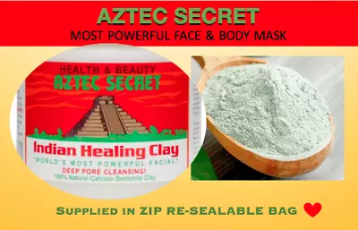 $8.79 • Buy Aztec Secret Indian Healing Clay Facial Acne Deep Cleansing Mask - FAST POST!!