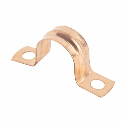 All Copper Saddle Clip Mount Bracket 15mm 22mm Cheapest Prices  • £5.44