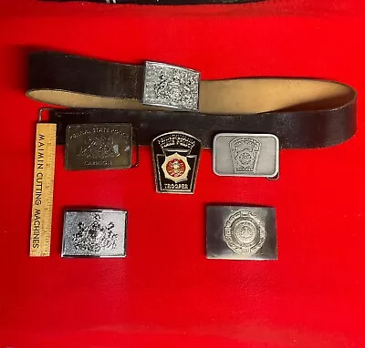 Pa State Police Belt Buckle Collection  • $120