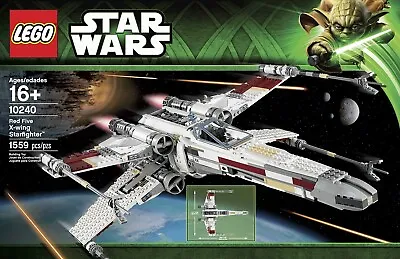 LEGO Star Wars 10240 Red Five X-Wing Starfighter - Brand New In Box Retired Set • $924.96