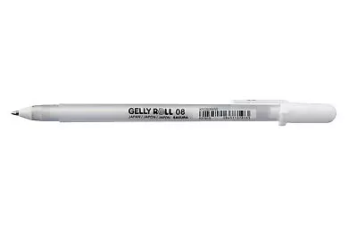 Sakura Gelly Roll White Gel Pen 0.8mm • £4.21