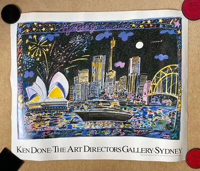 Sydney By Night By Ken Done The Art Directors Gallery Sydney Print • £99
