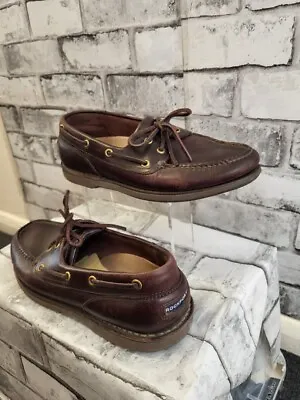 £6.99 • Buy Men's ROCKPORT Brown Shoes Size 8 Cg S46