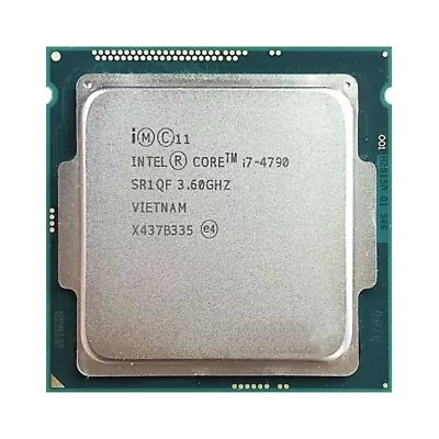 Intel Core I7-4790 3.60GHz Quad-Core CPU Processor SR1QF LGA1150 Socket • $33
