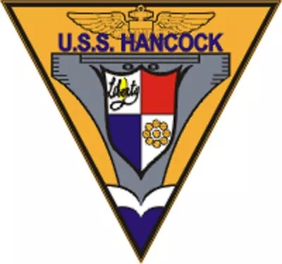 US Navy USS Hancock CVA-19 Decal - 4.28  Wide X 4.00  High Decal • $13.99