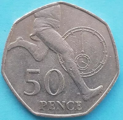 2004 50P COIN RARE SIR ROGER BANNISTER 4 FOUR MINUTE MILE 50p Remember An Icon • £1.25