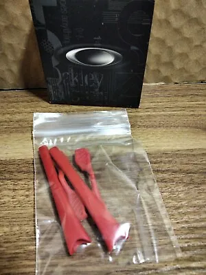 Authentic Oakley Radar Earsock/Nosespace  Kit Sunglass Accessories Red One Size • $17.99