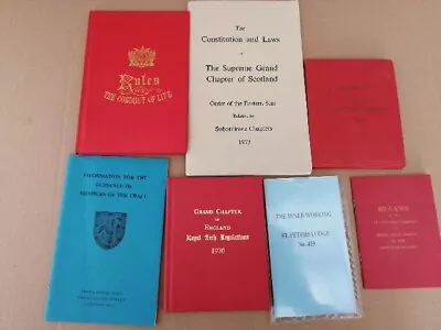 Job Lot Freemason’s Masonic Books Ritual Job Lot FG# 2 B • £7.95