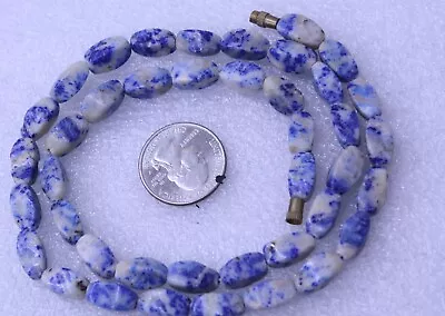 Antique Vintage Natural Lapis Lazuli Necklace 22  • $24.99