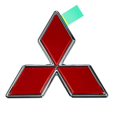 OEM 1994-2001 Genuine Mitsubishi Montero Eclipse Red Diamond Emblem MR416795 • $34.99