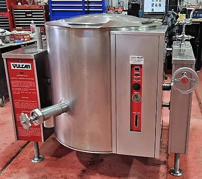 Vulcan  VGLT-60 60 Gallon Gas Steam Kettle W/ Full Tilt Commercial Grocery Soup • $12999